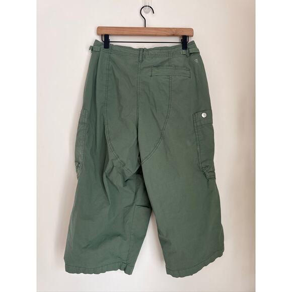 Anthropologie Pilcro Slouchy Fit Surplus Cropped Cargo Pants, Size 29P - Picture 5 of 9